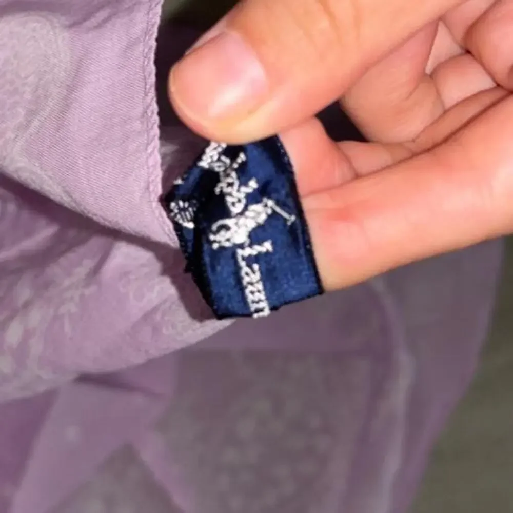 Ralph lauren purple cotton bandana